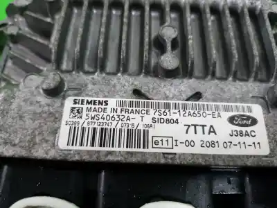 Second-hand car spare part ecu engine control for ford fiesta (cbk) ambiente oem iam references 5ws40632at  