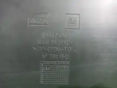 Peça sobressalente para automóvel em segunda mão forra / revestimento da porta dianteira direita por opel corsa e expression referências oem iam 454275993  