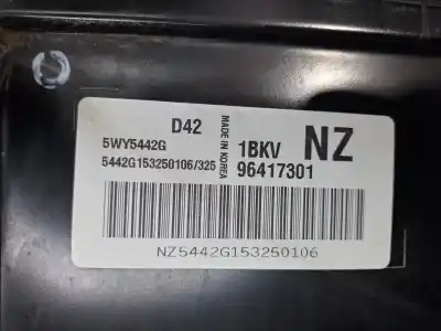 Second-hand car spare part ecu engine control for chevrolet matiz s oem iam references 96417301  