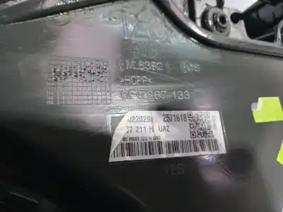 Peça sobressalente para automóvel em segunda mão forra / revestimento da porta traseira esquerda por seat arona xperience referências oem iam 6f0867133  