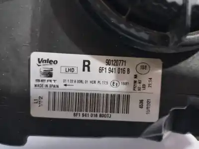 Peça sobressalente para automóvel em segunda mão farol / farolim direito por seat arona xperience referências oem iam 6f1941016b  