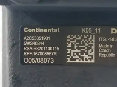 Автозапчастина б/у насос инжекційний для renault scenic iii bose edition посилання на oem iam 167008557r  