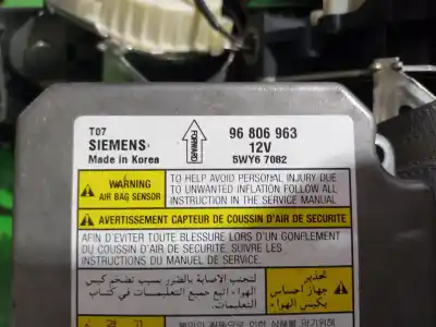 Pezzo di ricambio per auto di seconda mano kit airbag per chevrolet aveo ls riferimenti oem iam 96806963  