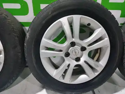 Автозапчастина б/у комплект коліс для opel corsa d 1.3 16v cdti посилання на oem iam h2et39  