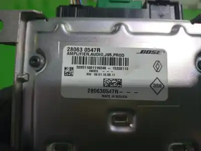 Автозапчастина б/у електронний модуль для renault scenic iii xmod bose посилання на oem iam 280630547r  