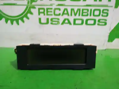 Автозапчастина б/у багатофункційний дисплей для citroen c5 berlina attraction посилання на oem iam 966323098000  