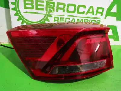 Peça sobressalente para automóvel em segunda mão farolim traseiro esquerdo por volkswagen t-roc (d11) basis referências oem iam 2ga945095d  