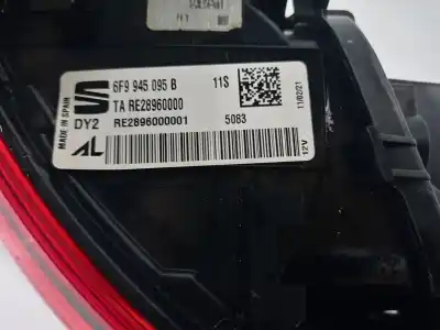 Second-hand car spare part left tailgate light for seat arona xperience oem iam references 6f9945095b  