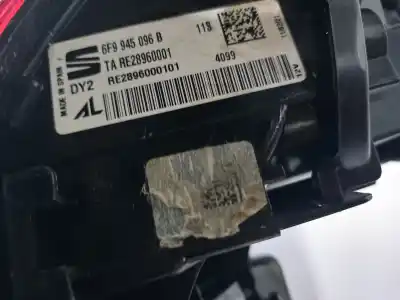 Second-hand car spare part right tailgate light for seat arona xperience oem iam references 6f9945096b  