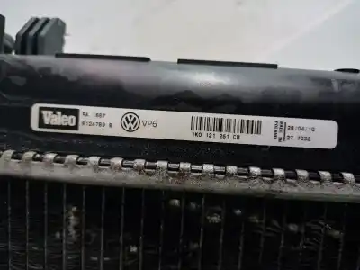 Peça sobressalente para automóvel em segunda mão radiador de água por seat altea (5p1) stylance / style referências oem iam 1k0121251cm  