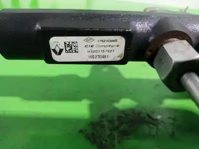 Автозапчастина б/у рампа инжектора для renault kangoo profesional посилання на oem iam 175215346r  