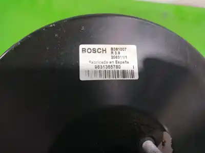 Second-hand car spare part brake servo for peugeot partner (s1) 2.0 hdi cat oem iam references 9631365780  