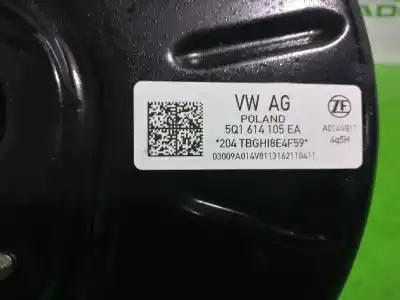 Автозапчастина б/у гальмівний серво для volkswagen t-roc (d11) basis посилання на oem iam 5q1614105ea  