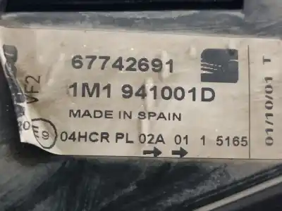 Автозапчастина б/у ліва фара для seat leon (1m1) stella посилання на oem iam 1m1941001d  