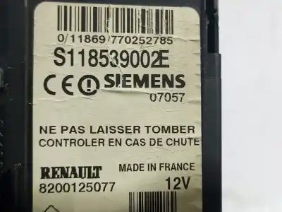 Second-hand car spare part ignition switch for renault scenic ii grand confort dynamique oem iam references s118539002e  
