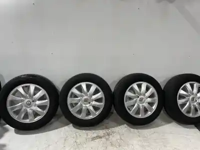 Second-hand car spare part rims set for renault scenic ii grand confort dynamique oem iam references 65jx16ch449