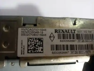 Автозапчасти б/у аудиосистема / радио cd за renault scenic ii grand confort dynamique ссылки oem iam 8200562686t  