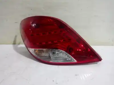 Second-hand car spare part left tailgate light for peugeot 207 sw confort oem iam references 6350hq  
