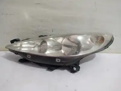 Second-hand car spare part left headlight for peugeot 207 sw confort oem iam references 9649986280