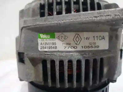 Автозапчасти б/у генератор за renault kangoo (f/kc0) alize ссылки oem iam 7700105539   Автозапчасти б/у генератор за renault kangoo (f/kc0) alize ссылки oem iam 7700105539