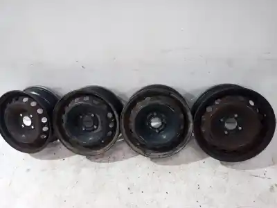 Автозапчастина б/у комплект коліс для renault kangoo (f/kc0) alize посилання на oem iam 8200041604  