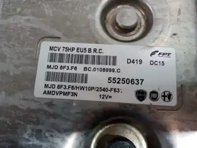 Second-hand car spare part ecu engine control for peugeot bipper tepee basis oem iam references 55250637  