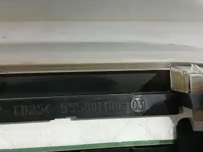 Second-hand car spare part dashboard for peugeot bipper tepee basis oem iam references 5550011005  