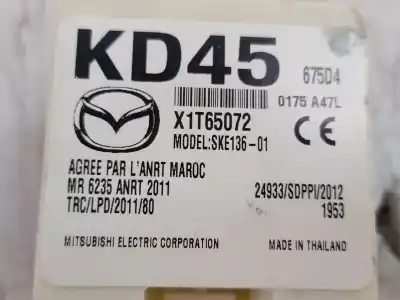 Second-hand car spare part electronic module for mazda 3 lim. () center-line oem iam references x1t65072  