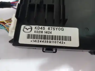 Second-hand car spare part electronic module for mazda 3 lim. () center-line oem iam references kd45675y0g  
