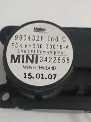Second-hand car spare part air conditioning hatches opening motor for mini mini (r56) one oem iam references 990432f  