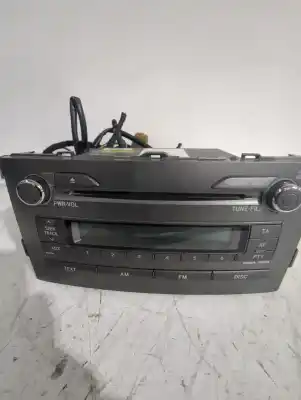 Автозапчастина б/у аудіо система / радіо cd для toyota auris (_e15_) 1.33 dual-vvti (nre150_) посилання на oem iam 8612002521  