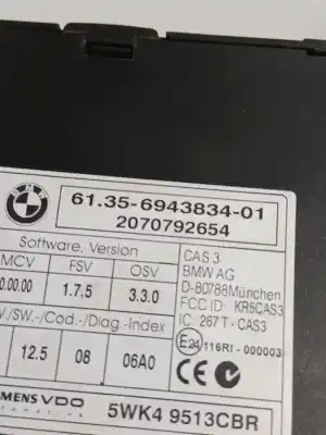Second-hand car spare part electronic module for bmw 1 (e87) 120 d oem iam references 61356943834  