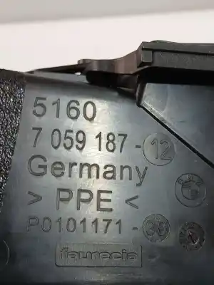 Second-hand car spare part air ventilation grille for bmw 1 (e87) 120 d oem iam references 7059187  