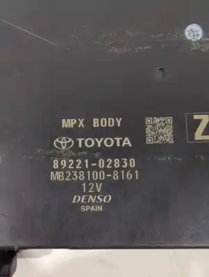 Pezzo di ricambio per auto di seconda mano modulo elettronico per toyota corolla station wagon (_e21_) 1.8 hybrid (zwe211) riferimenti oem iam 8922102830  