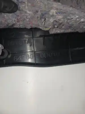 Peça sobressalente para automóvel em segunda mão forra / revestimento da mala por toyota yaris active referências oem iam 647800d010  