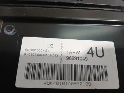 Second-hand car spare part ecu engine control for daewoo matiz cd oem iam references 96291049  