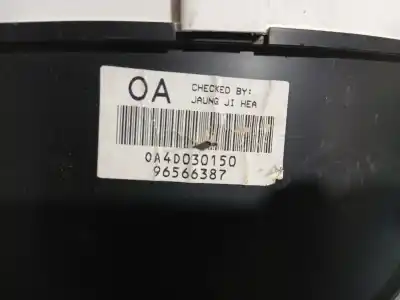 Second-hand car spare part dashboard for daewoo matiz cd oem iam references 96566387  