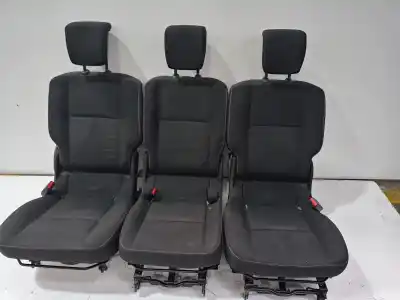 Peça sobressalente para automóvel em segunda mão bancos traseiros por renault scenic iii bose edition referências oem iam 7711427591