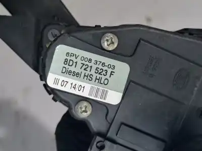 Pezzo di ricambio per auto di seconda mano pedale dell acceleratore per audi a6 c5 avant (4b5, 4b6) 2.5 tdi riferimenti oem iam 8d1721523f  
