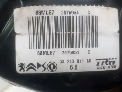 Peça sobressalente para automóvel em segunda mão servo freio por jeep avenger altitude referências oem iam 9824391180  