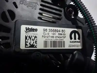 Peça sobressalente para automóvel em segunda mão alternador por jeep avenger altitude referências oem iam 9835689480  