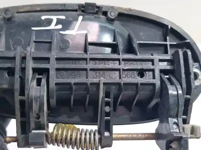 Second-hand car spare part exterior left rear door handle for daewoo matiz cd oem iam references 96314566  