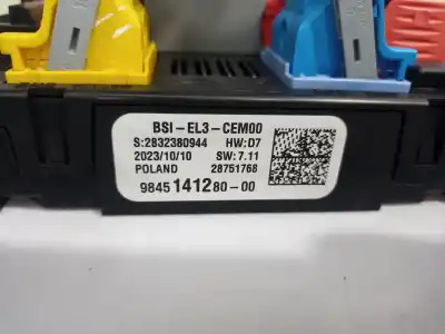 Second-hand car spare part fuse box unit for jeep avenger altitude oem iam references 9845141280  