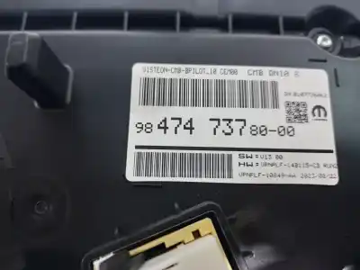 Peça sobressalente para automóvel em segunda mão quadrante por jeep avenger altitude referências oem iam 9847473780  