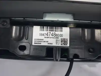 Second-hand car spare part multifunction display for jeep avenger altitude oem iam references 9847474880  