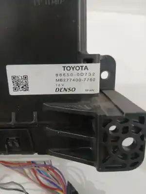 Second-hand car spare part electronic module for toyota yaris active oem iam references 886500d732  