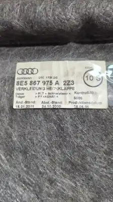 Second-hand car spare part tailgate trim for audi a4 b6 (8e2) 1.9 tdi oem iam references 8e5867975a  