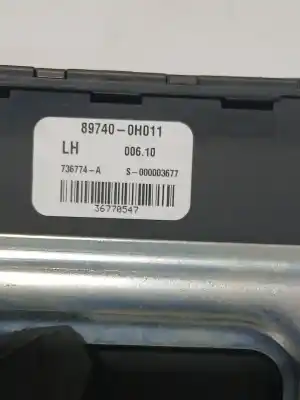 Peça sobressalente para automóvel em segunda mão módulo eletrônico por citroen c1 1.4 hdi cat (8ht / dv4td) referências oem iam 897400h011  