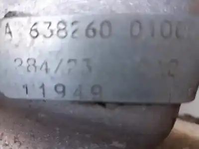 Second-hand car spare part gearbox for mercedes-benz vito 2.3 td d om 601 d23 la oem iam references a638260 5 velocidades 