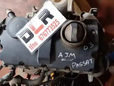 Second-hand car spare part complete engine for audi a4 avant (8e) 1.9 tdi oem iam references ajm  